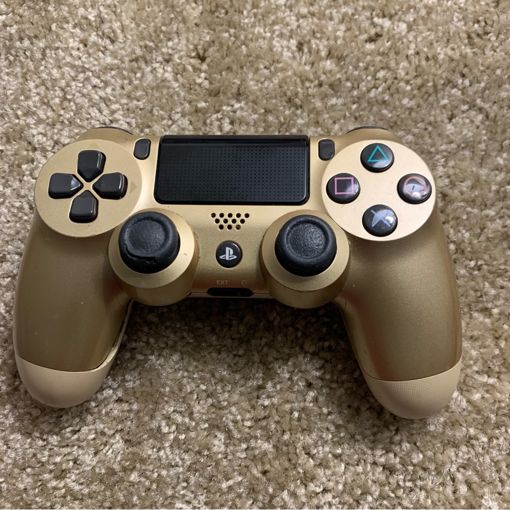 Sony Playstation 4 DualShock wireless controller Gold